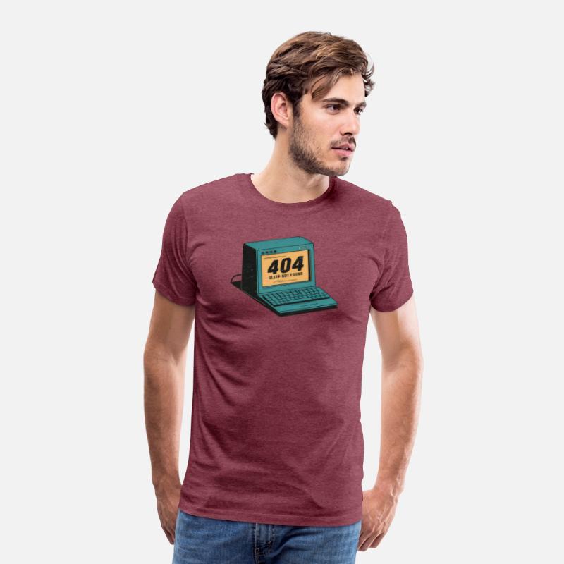 404 Sleep Not Found - Retro Computer Design