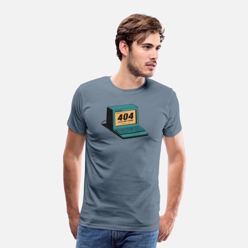 404 Sleep Not Found - Retro Computer Design