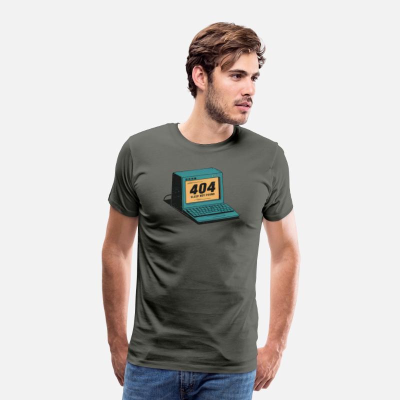 404 Sleep Not Found - Retro Computer Design