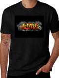 Urban Graffiti T-Shirt - Black