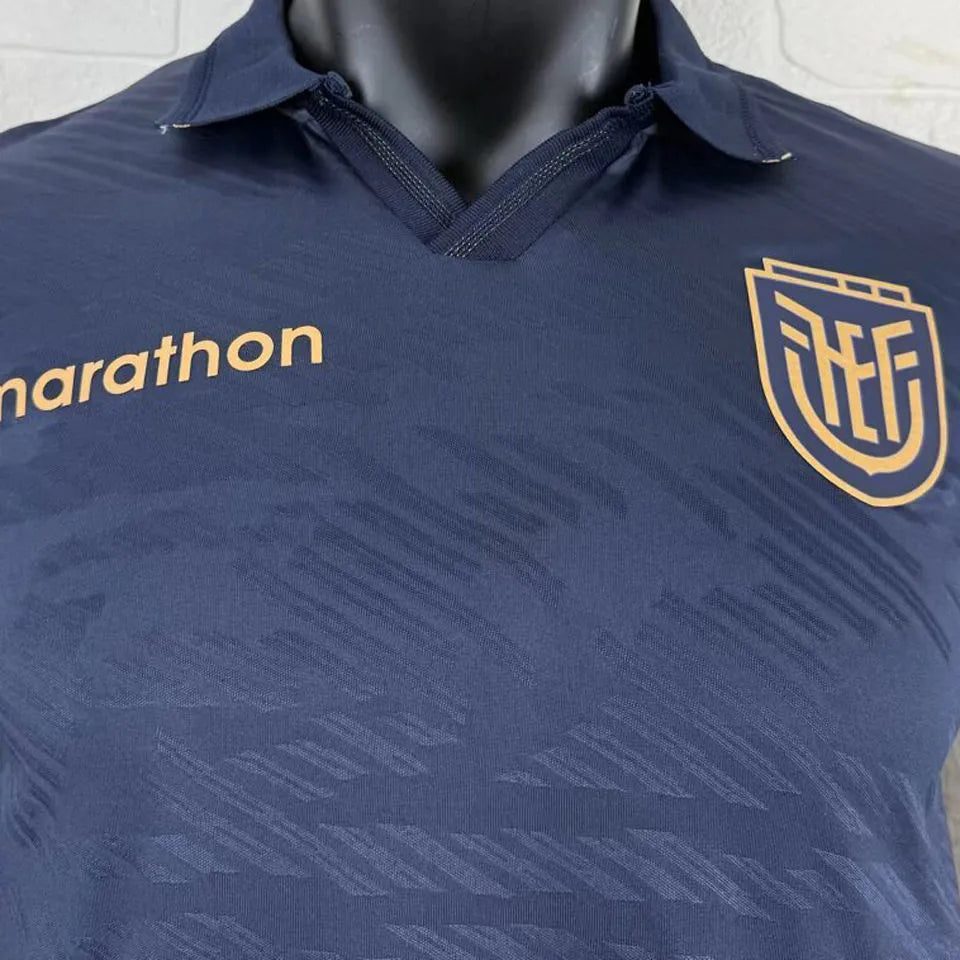 2026/27 Ecuador Third Player Version Soccer Jersey Detail 1