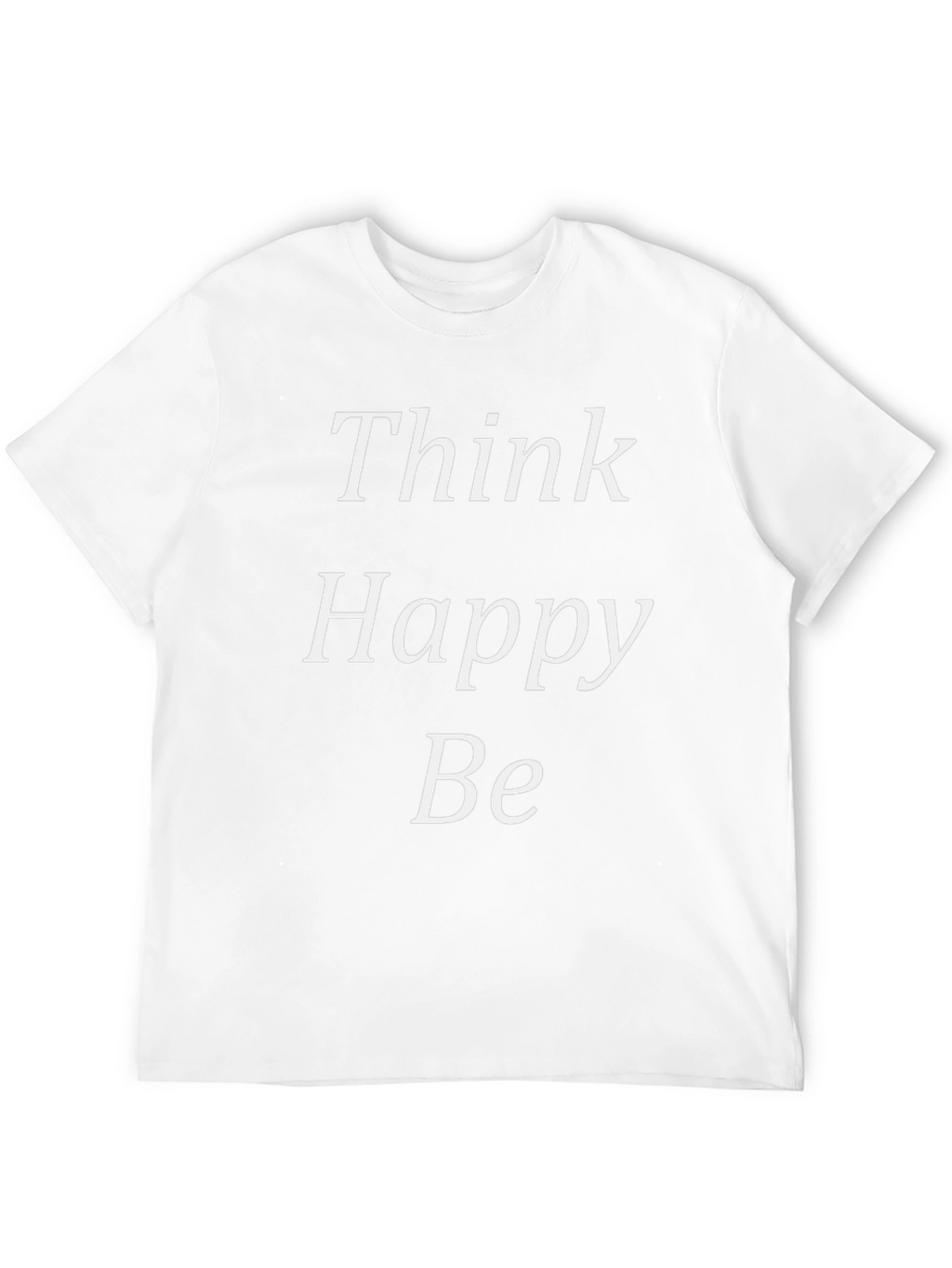 Think Happy Be Black Graphic Tee