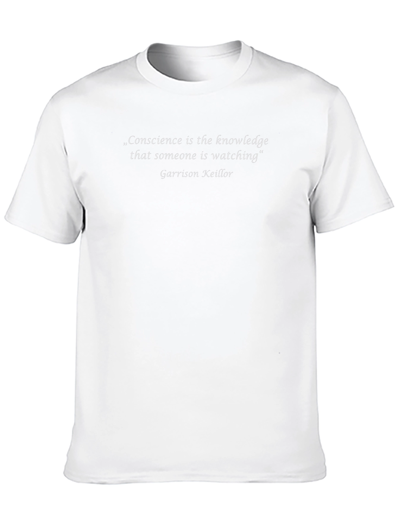 Conscience Quote T-Shirt | Literary Tee