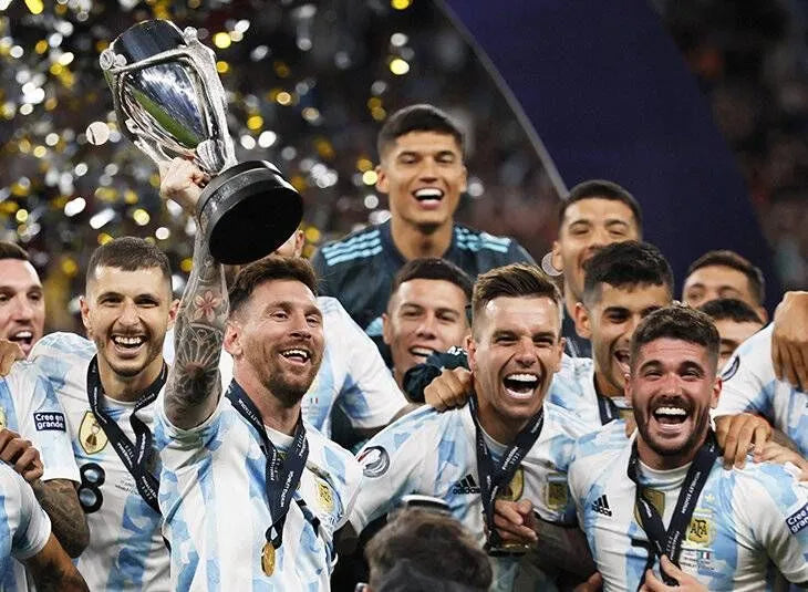 2021 Argentina Home Player Version Retro Soccer Jersey Detail 3