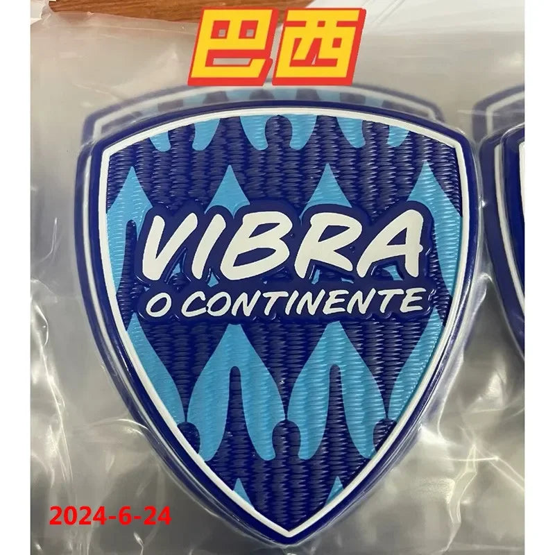 2024/25 Brazil 1:1 Quality Home Yellow Fans Jersey Detail 4