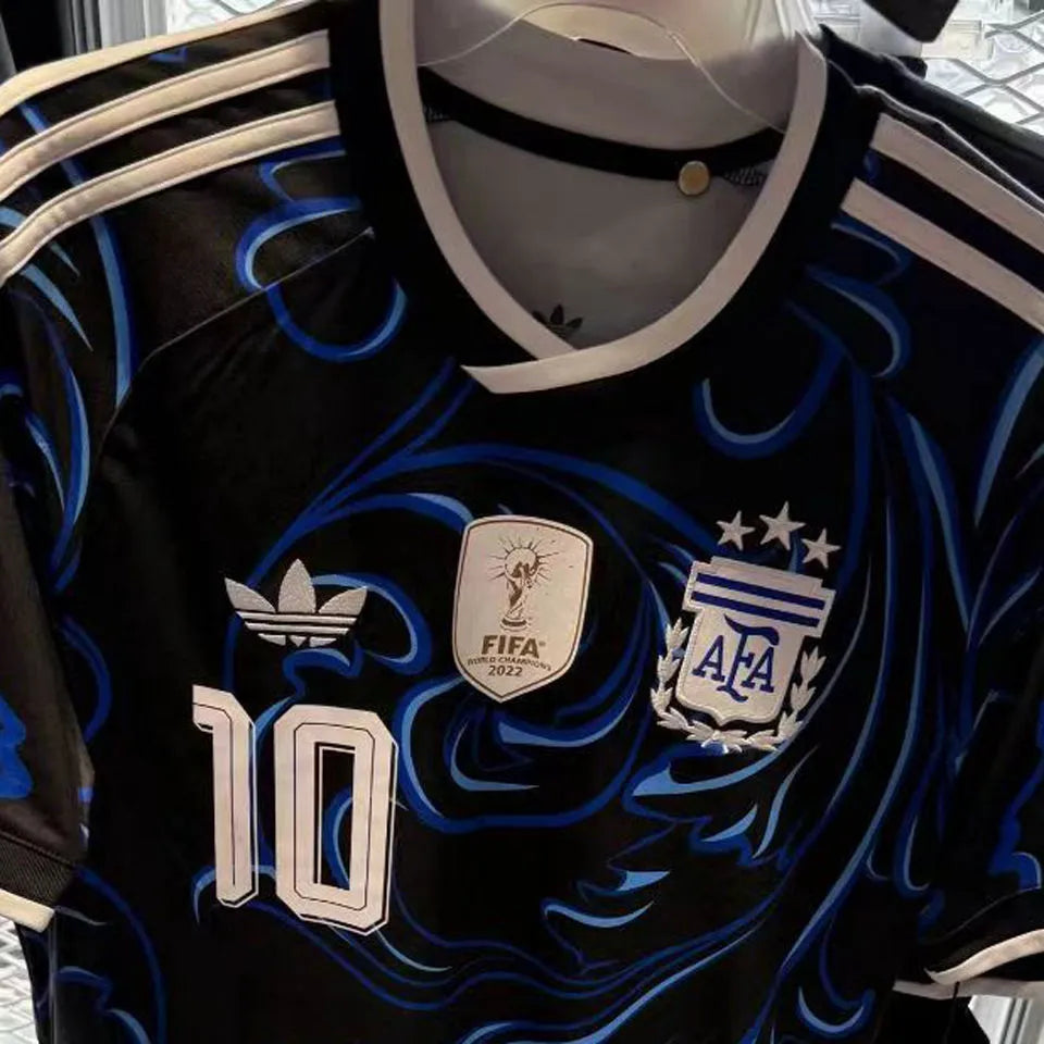 2026/27 Argentina Away Player Version Long Sleeve Soccer Jersey 长袖 Detail 1