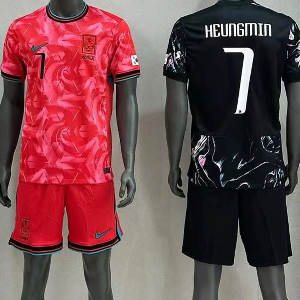 2024/25 South Korea Away Fans Soccer Jersey Detail 1