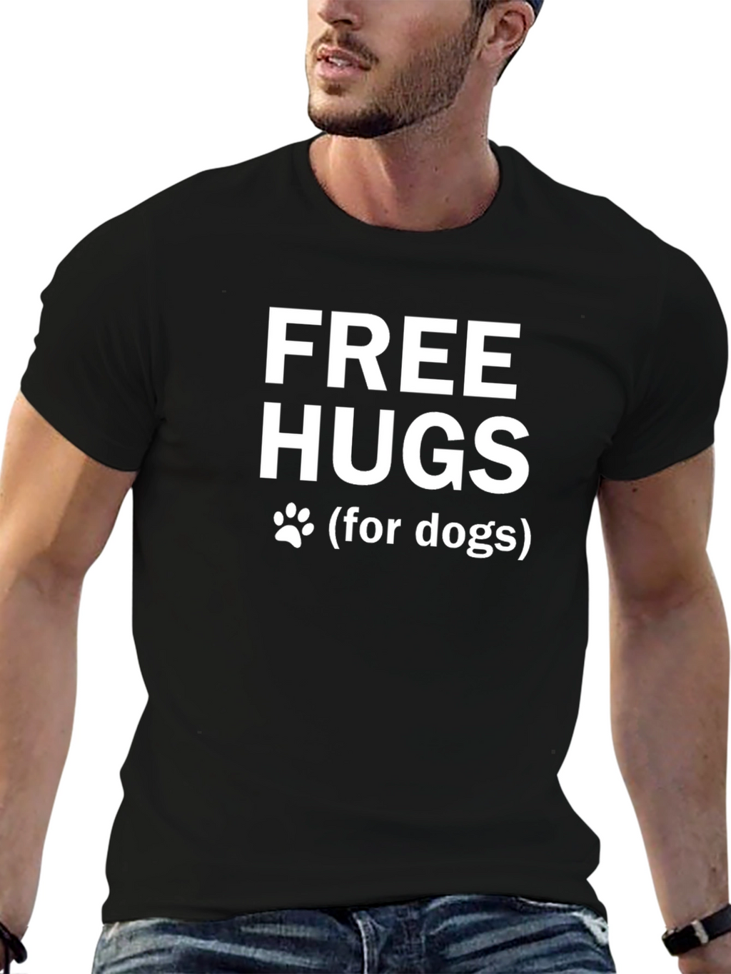 Free Hugs (for dogs) Novelty T-Shirt