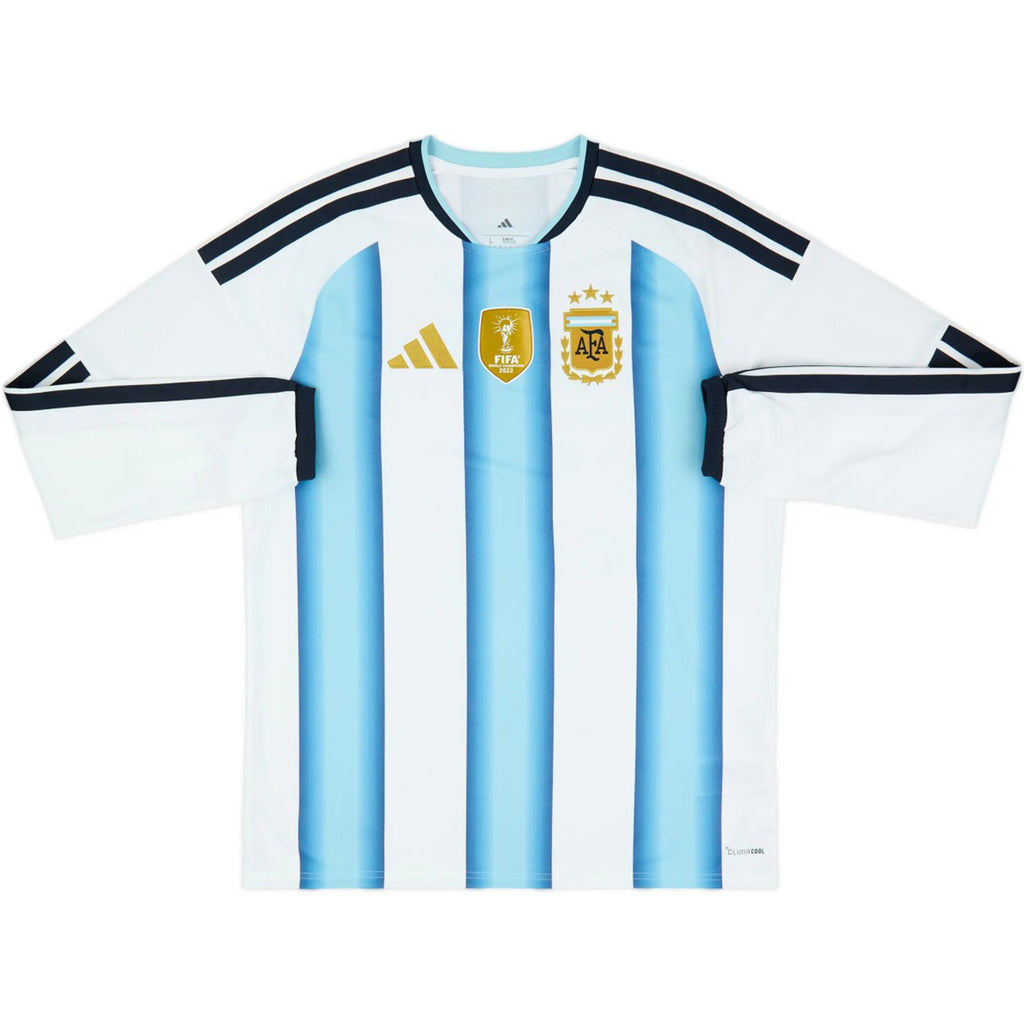 Messi #10 Argentina Home Long Sleeve Jersey World Cup 2026 Image 5