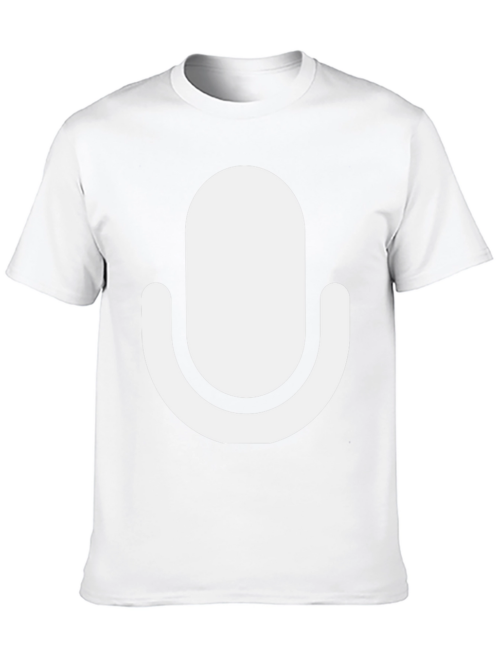 Retro Mic Black T-Shirt