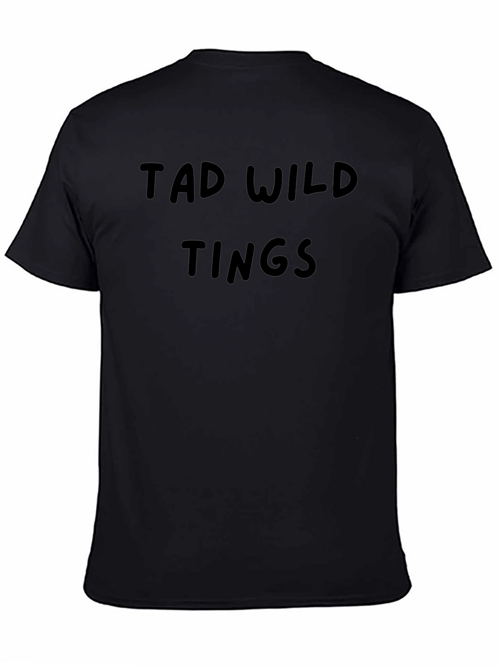 Tad Wild Tings Black Graphic Tee