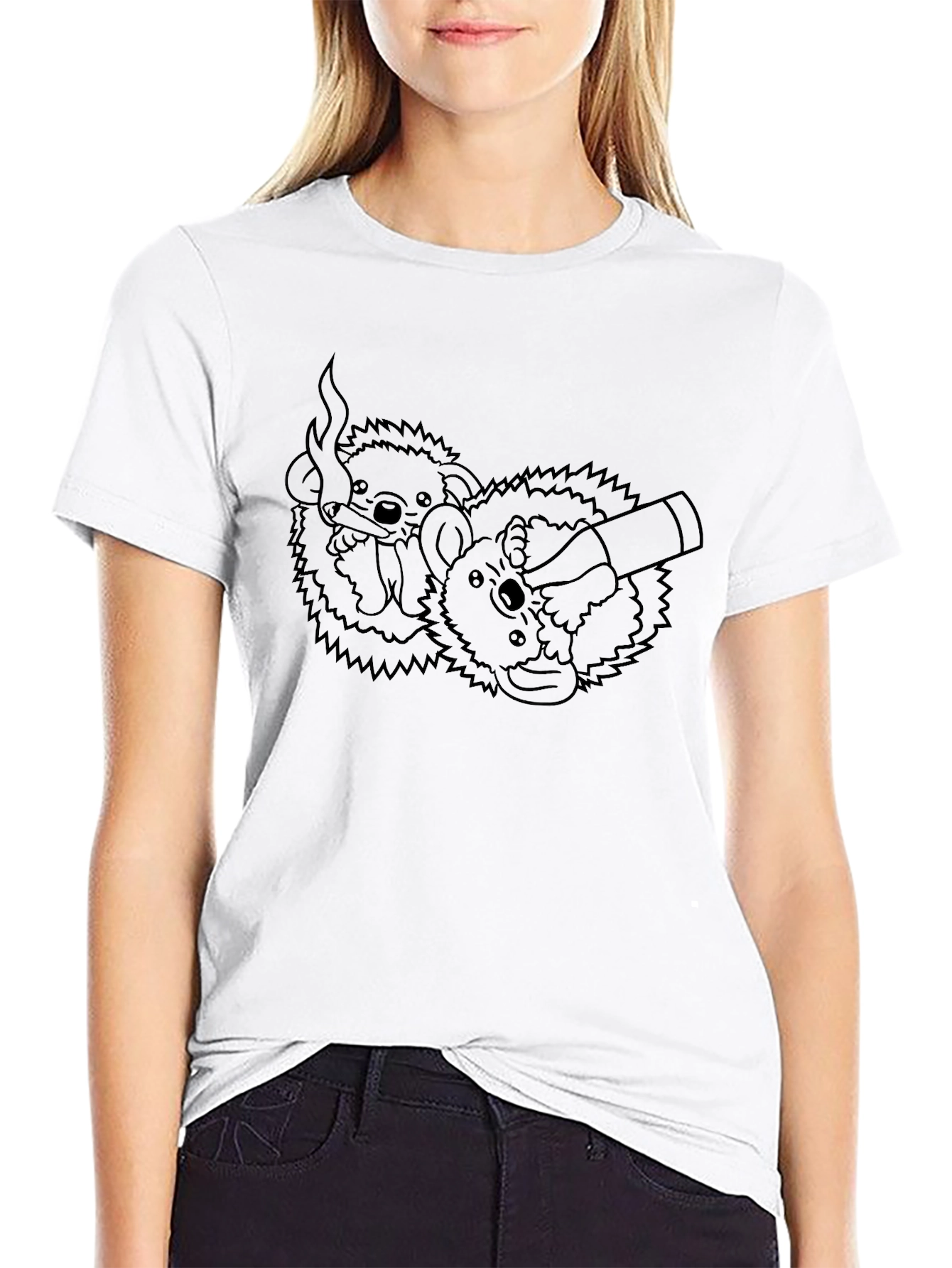 Cool Hedgehogs T-Shirt - Unique Graphic Tee