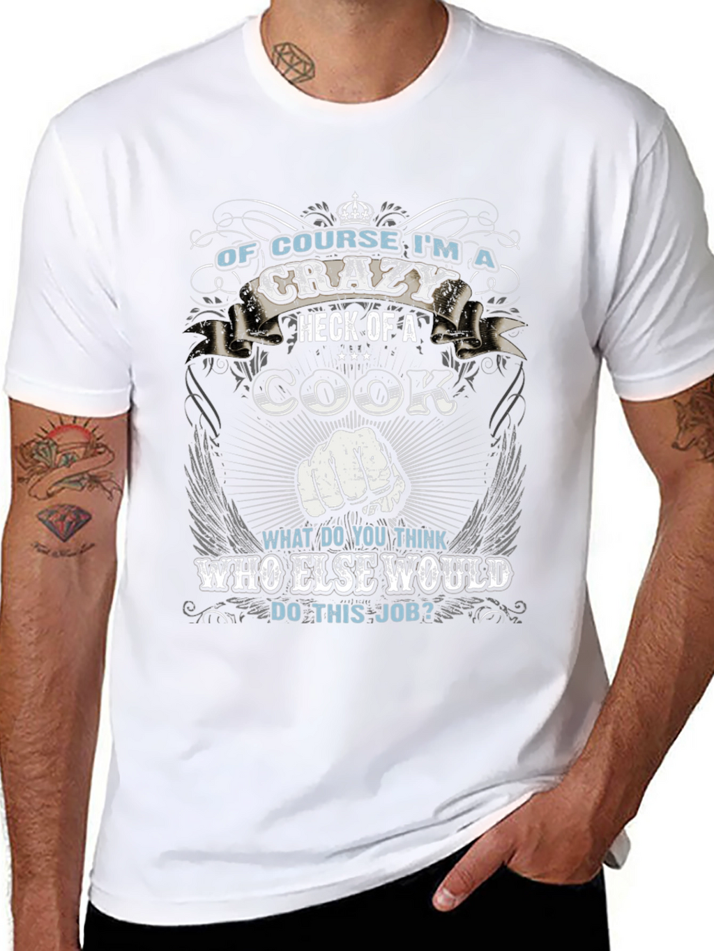 Crazy Cook T-Shirt: Funny Chef Gift