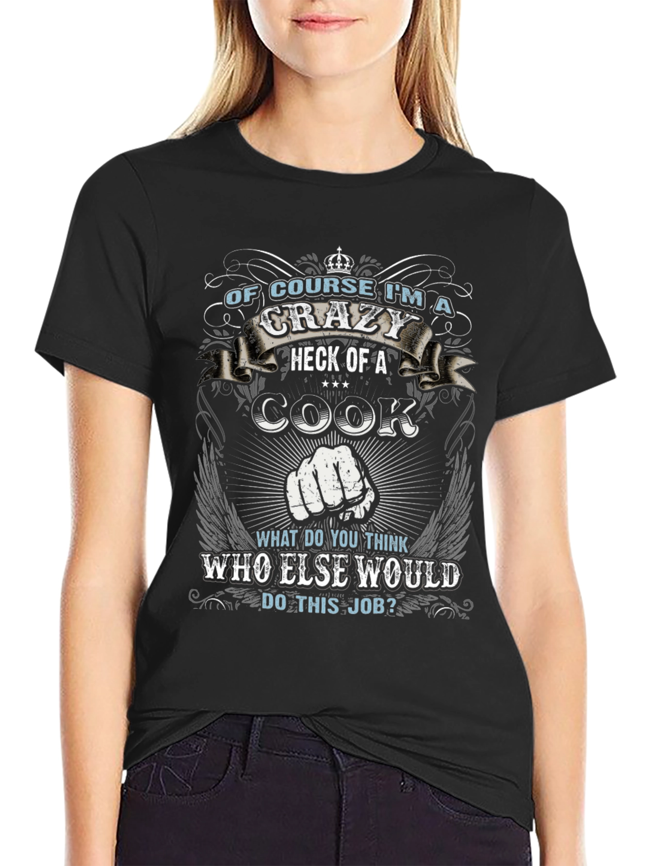 Crazy Cook T-Shirt: Funny Chef Gift