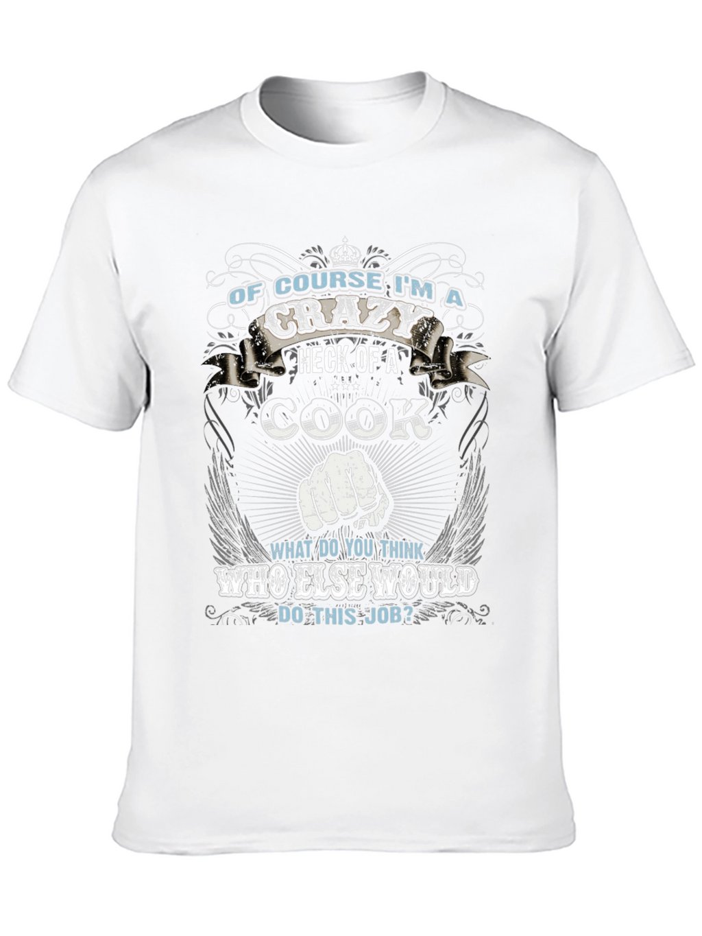 Crazy Cook T-Shirt: Funny Chef Gift