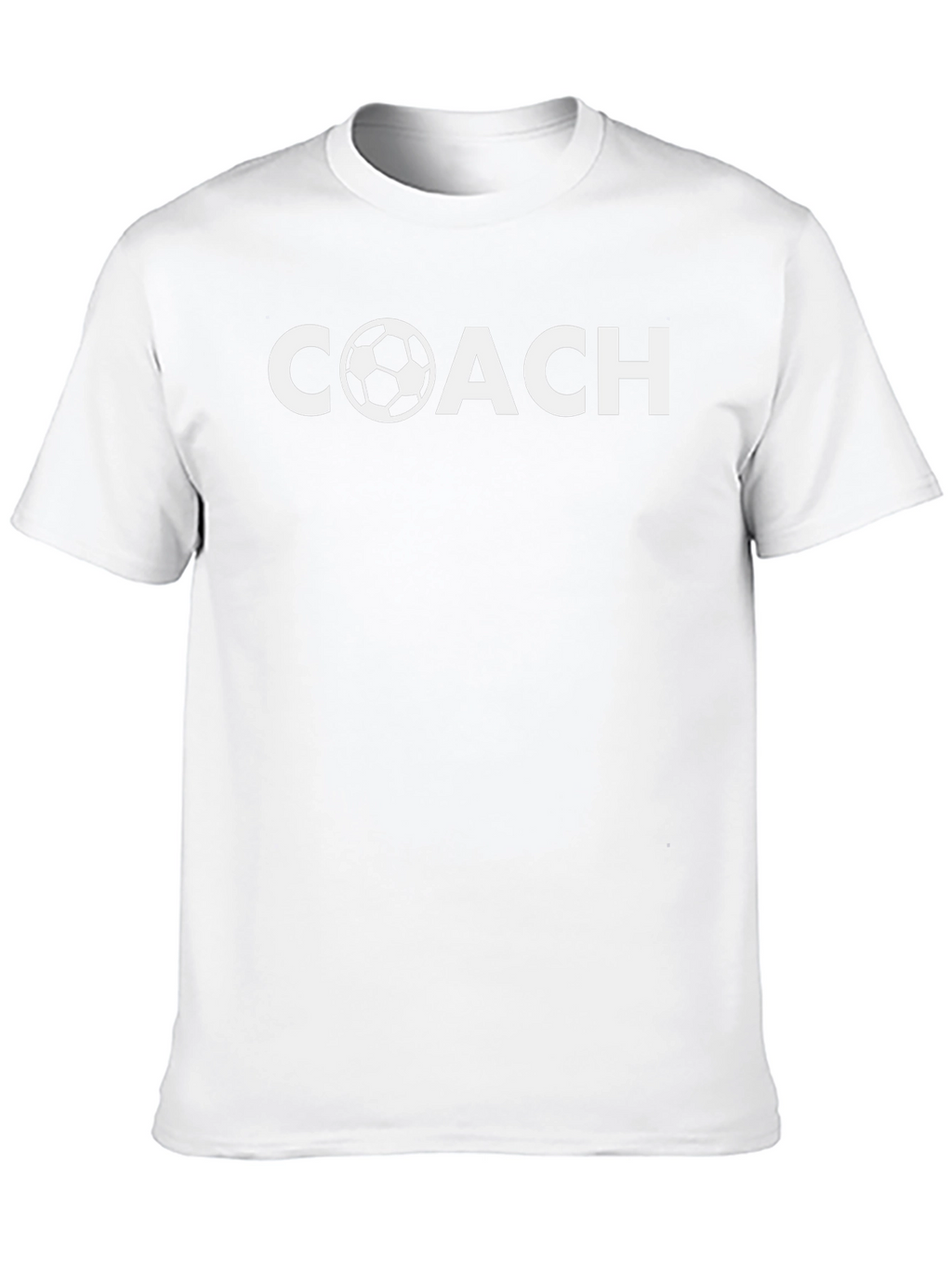 Soccer Coach Graphic T-Shirt - Black