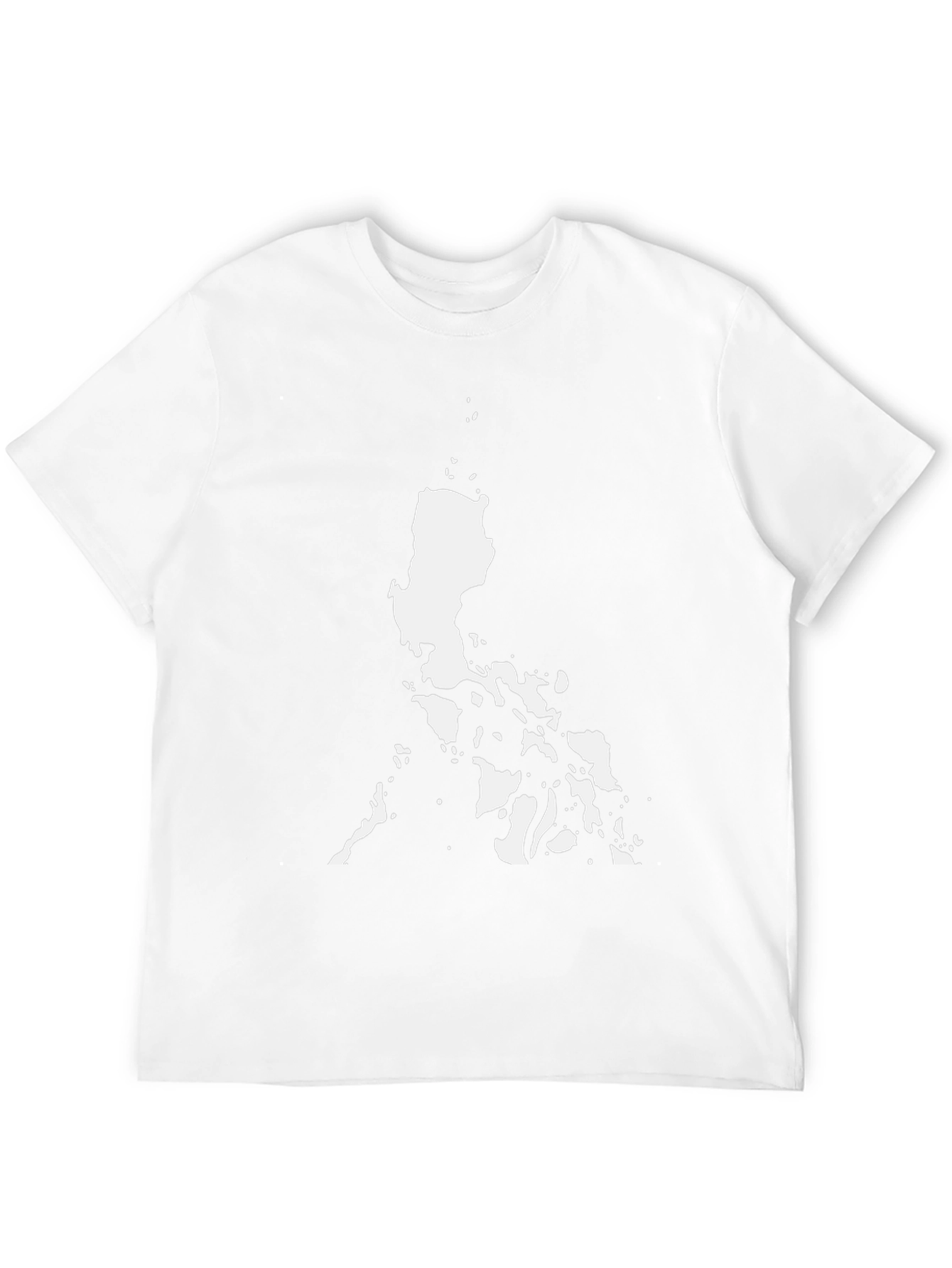 Philippines Map Black T-Shirt