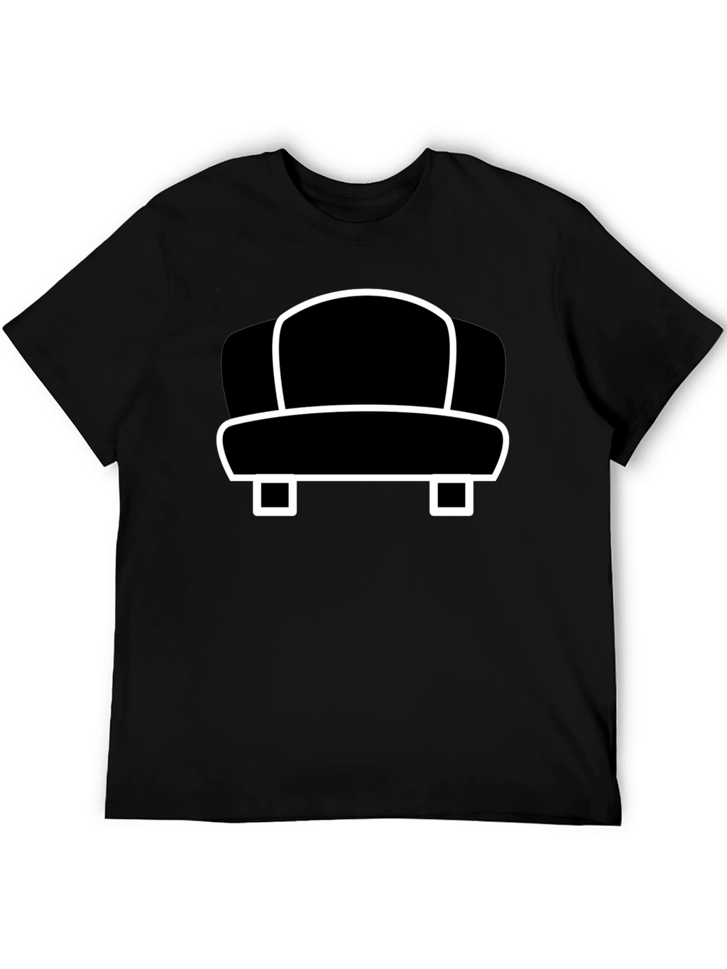 Modern Chair Graphic Tee - Black
