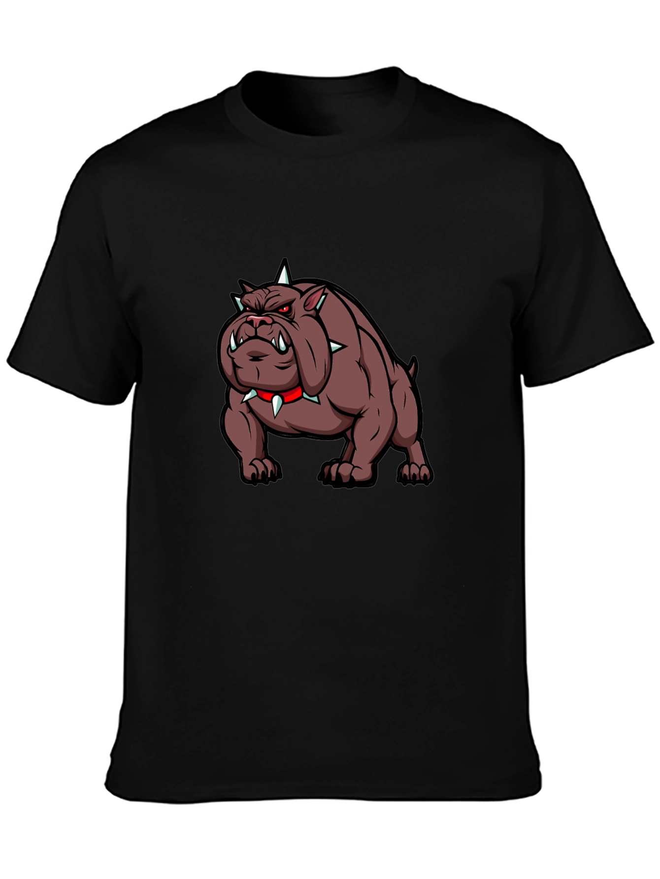 Graphic Bulldog T-Shirt - Edgy Design