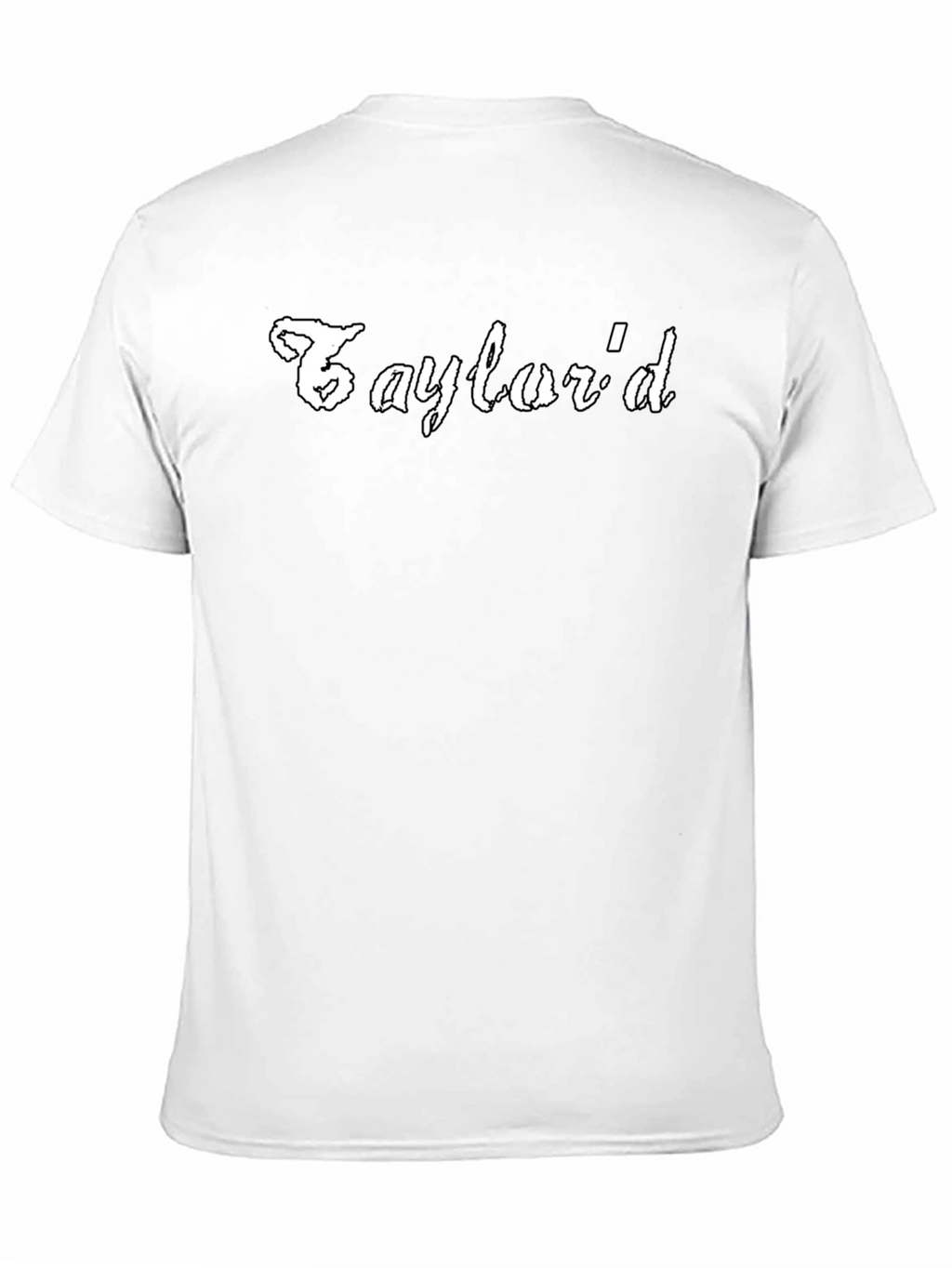 Saylordd Graphic Print Black T-Shirt