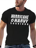 Hurricane Harvey Survivor Black T-Shirt