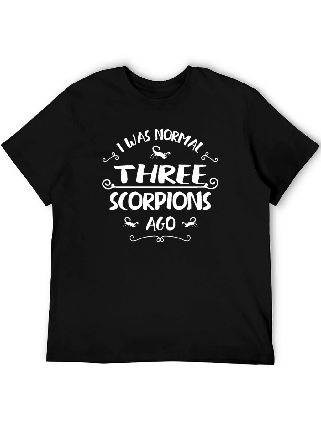 Funny Scorpion Graphic Novelty T-Shirt