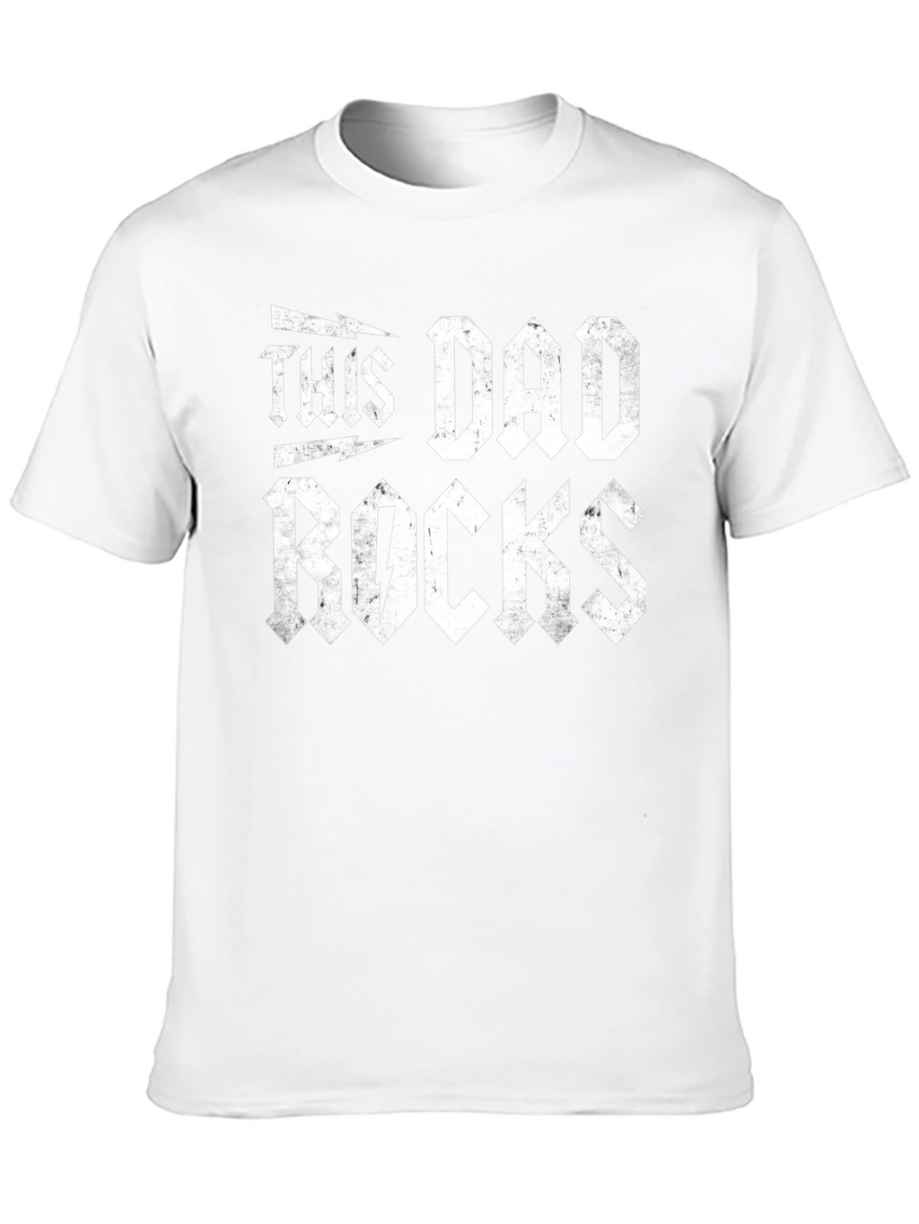 This Dad Rocks Graphic T-Shirt