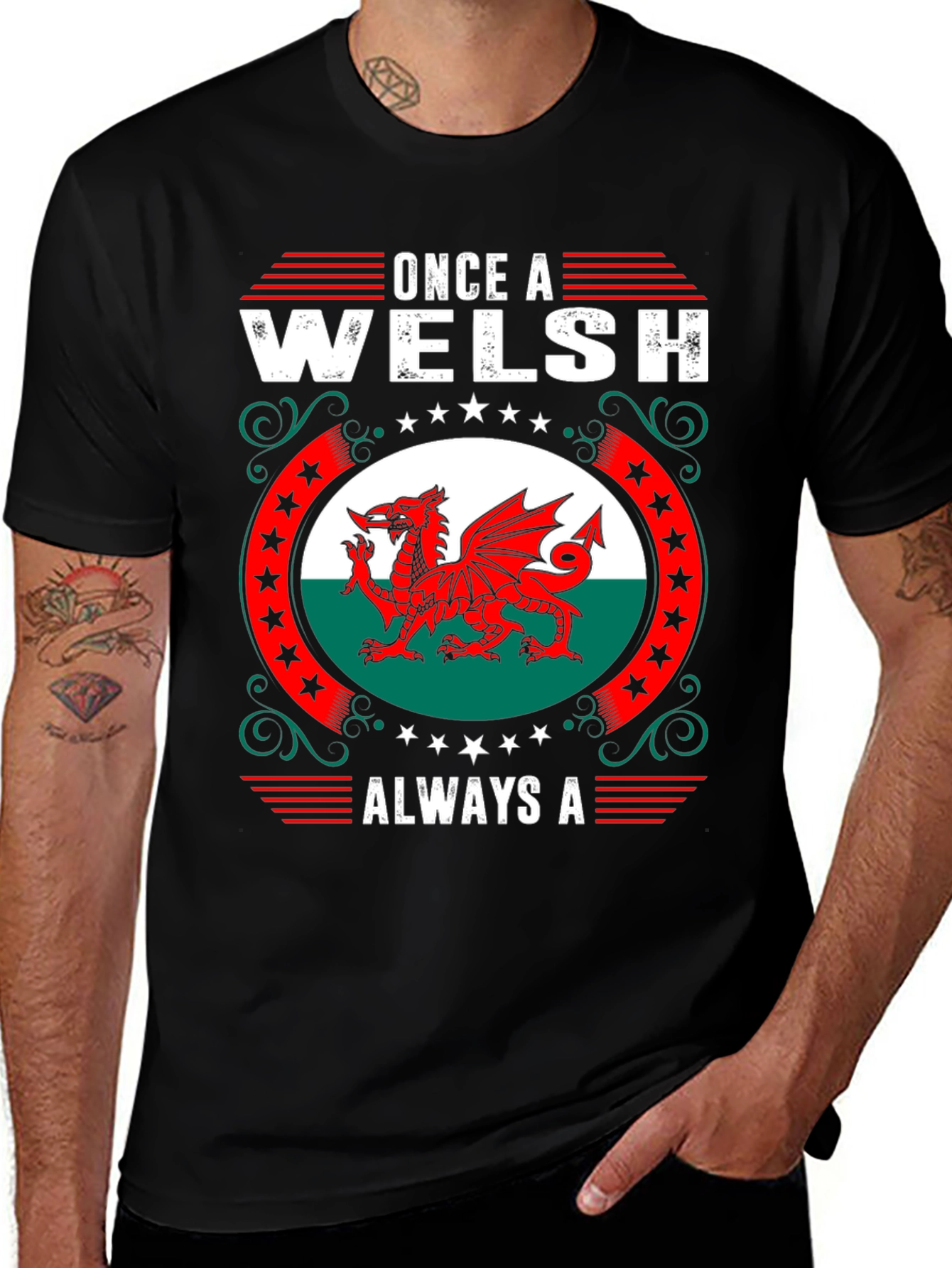 Welsh Pride Graphic T-Shirt