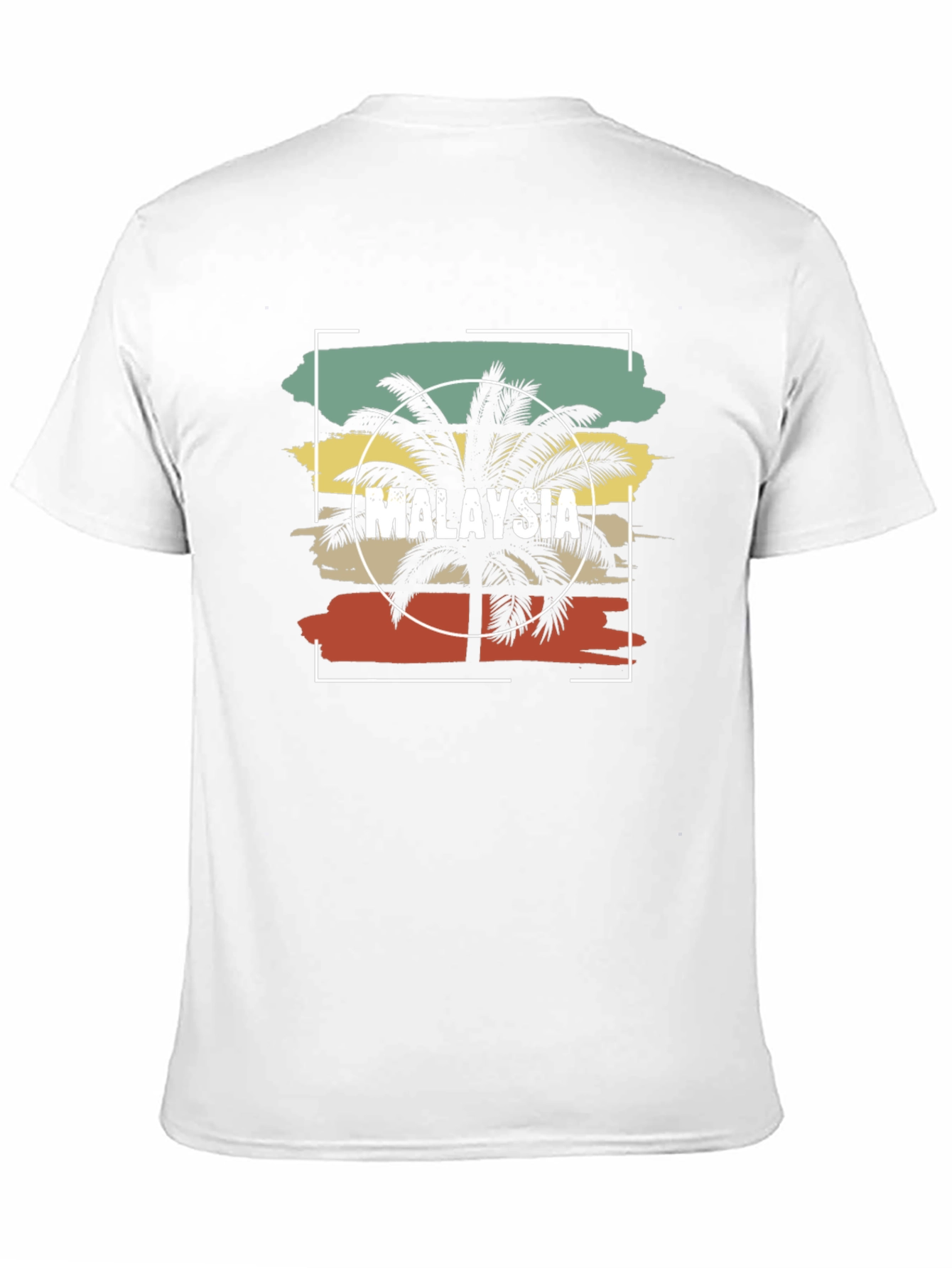 Malaysia Palm Tree Graphic Tee - Retro Vacation Vibes