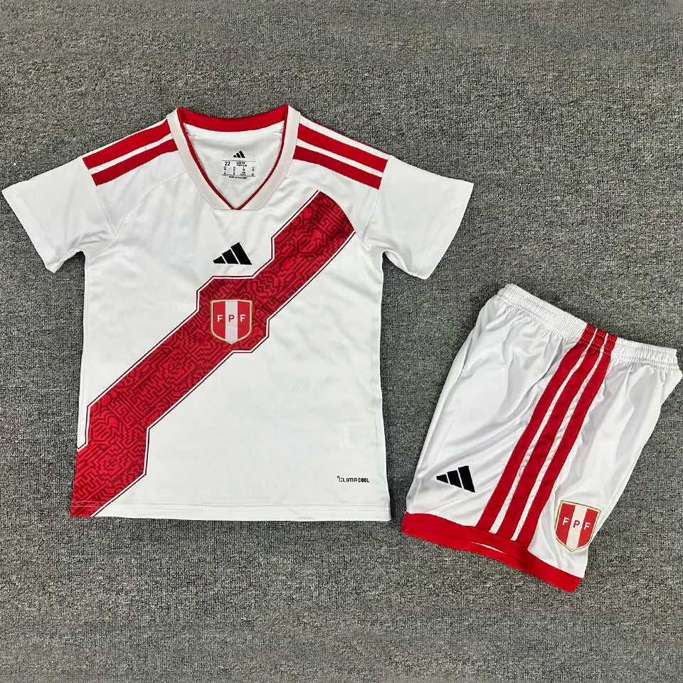 1998 Venezuela Home Red Retro Soccer Jersey Detail 4