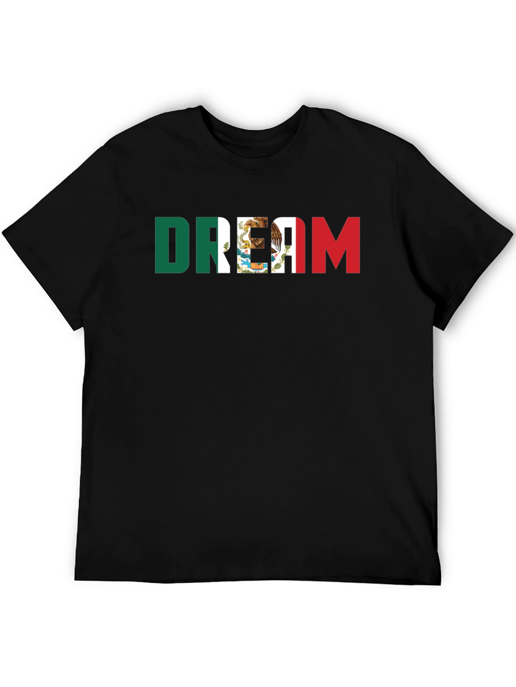 Mexican Dream T-Shirt - Black Crew Neck Tee