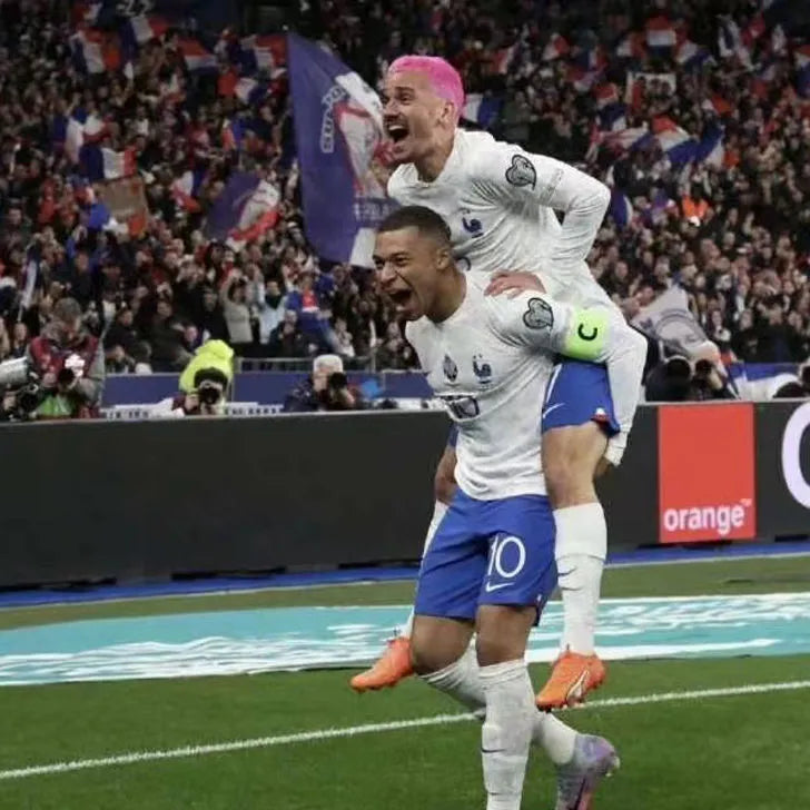 GRIEZMANN #7 France 1:1 Away White Fans Jersey 2022/23 ★★ Detail 3