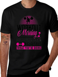 Workout Morning Graphic Tee