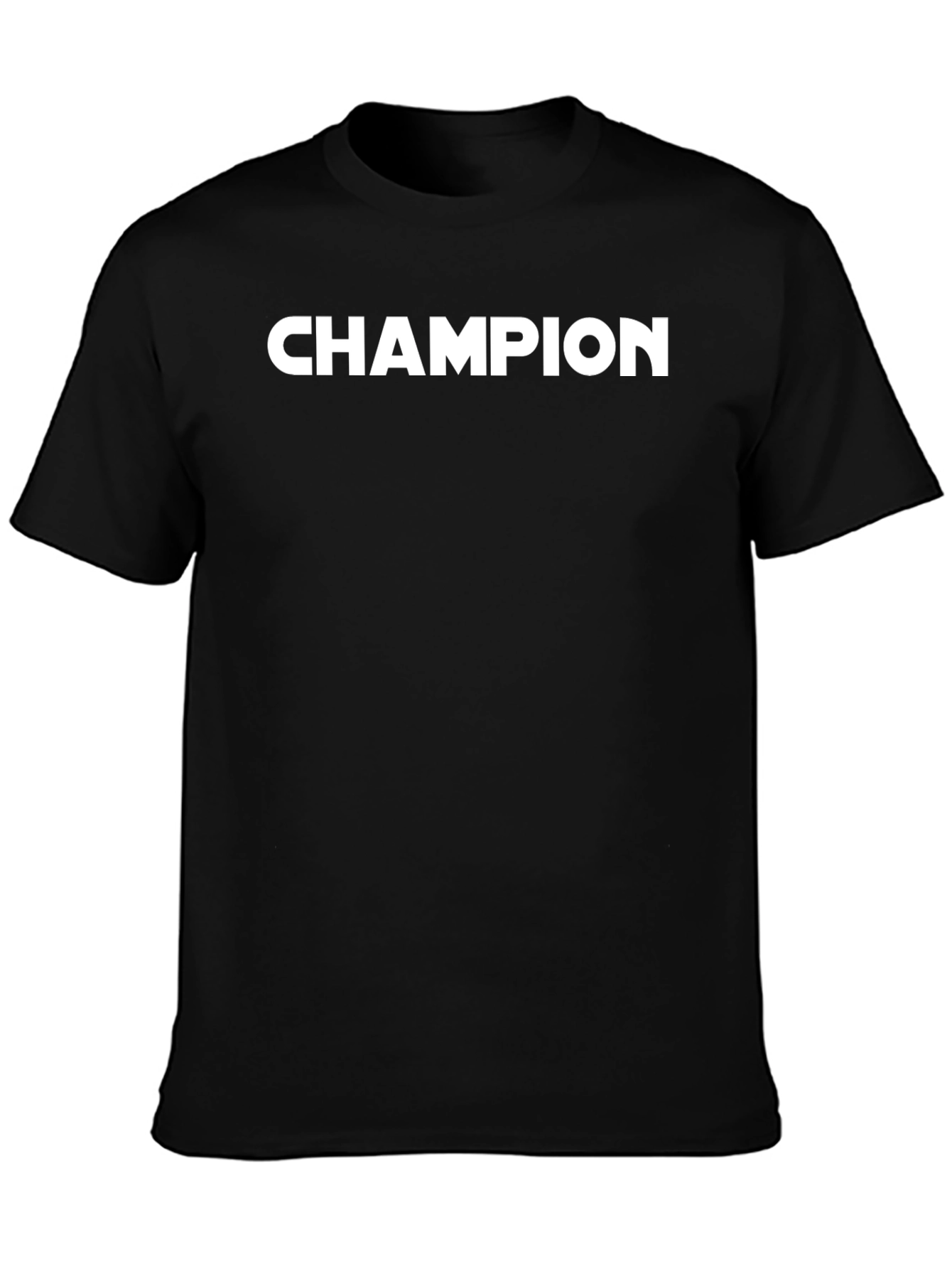 Champion Black T-Shirt