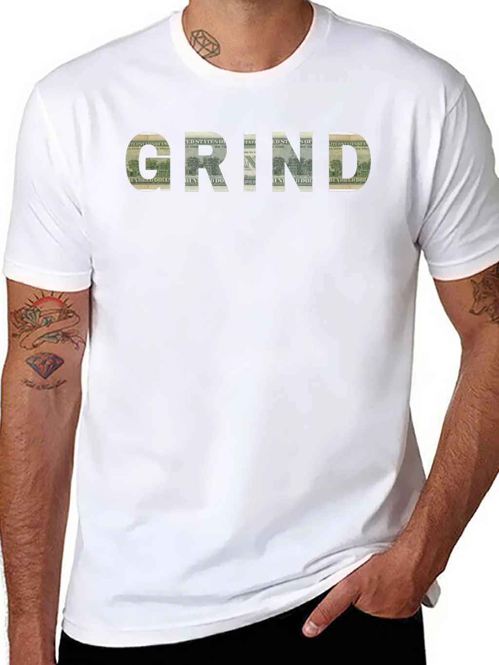 Grind Money T-Shirt - Black
