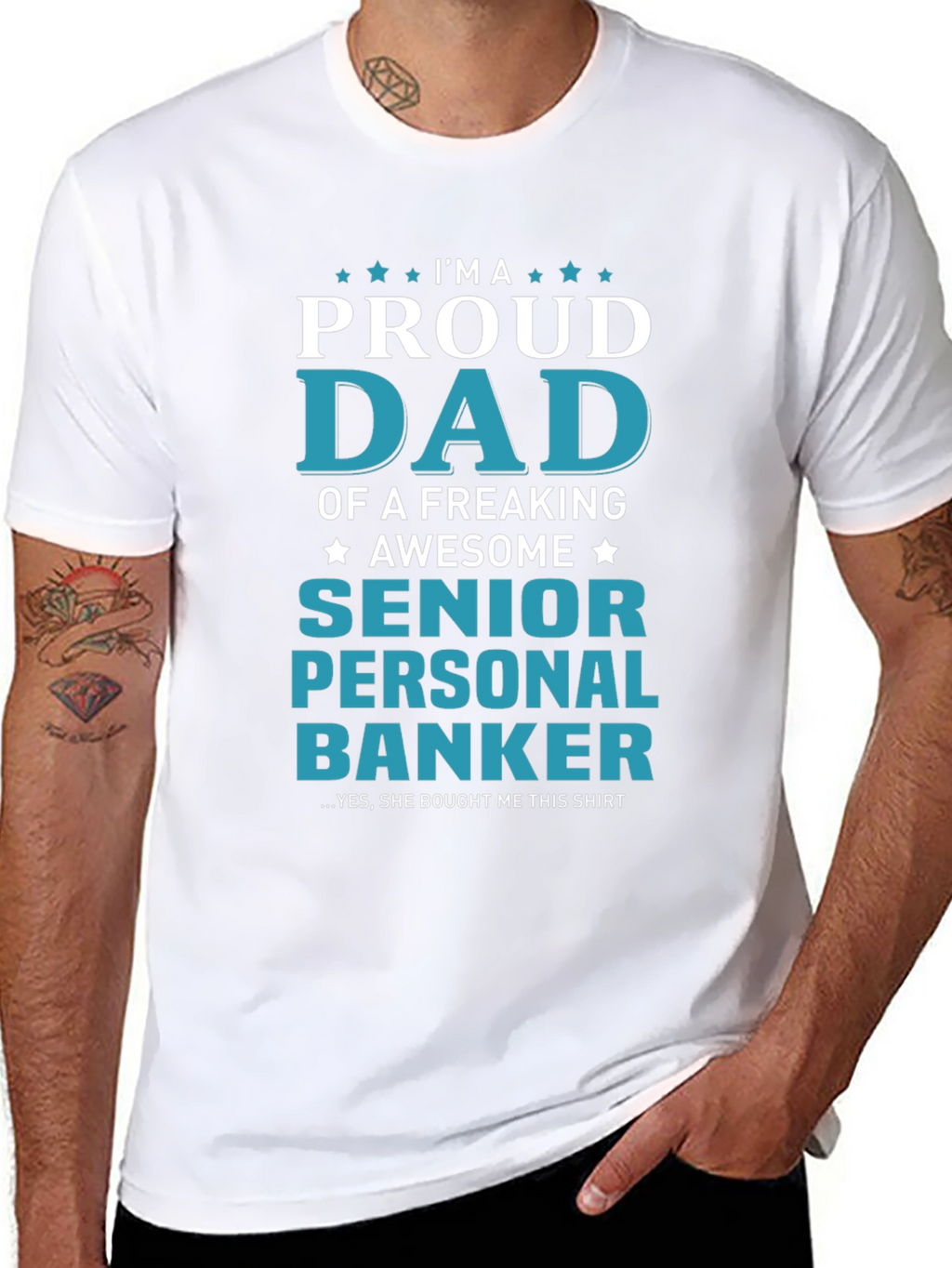 Proud Dad of a Senior Personal Banker T-Shirt