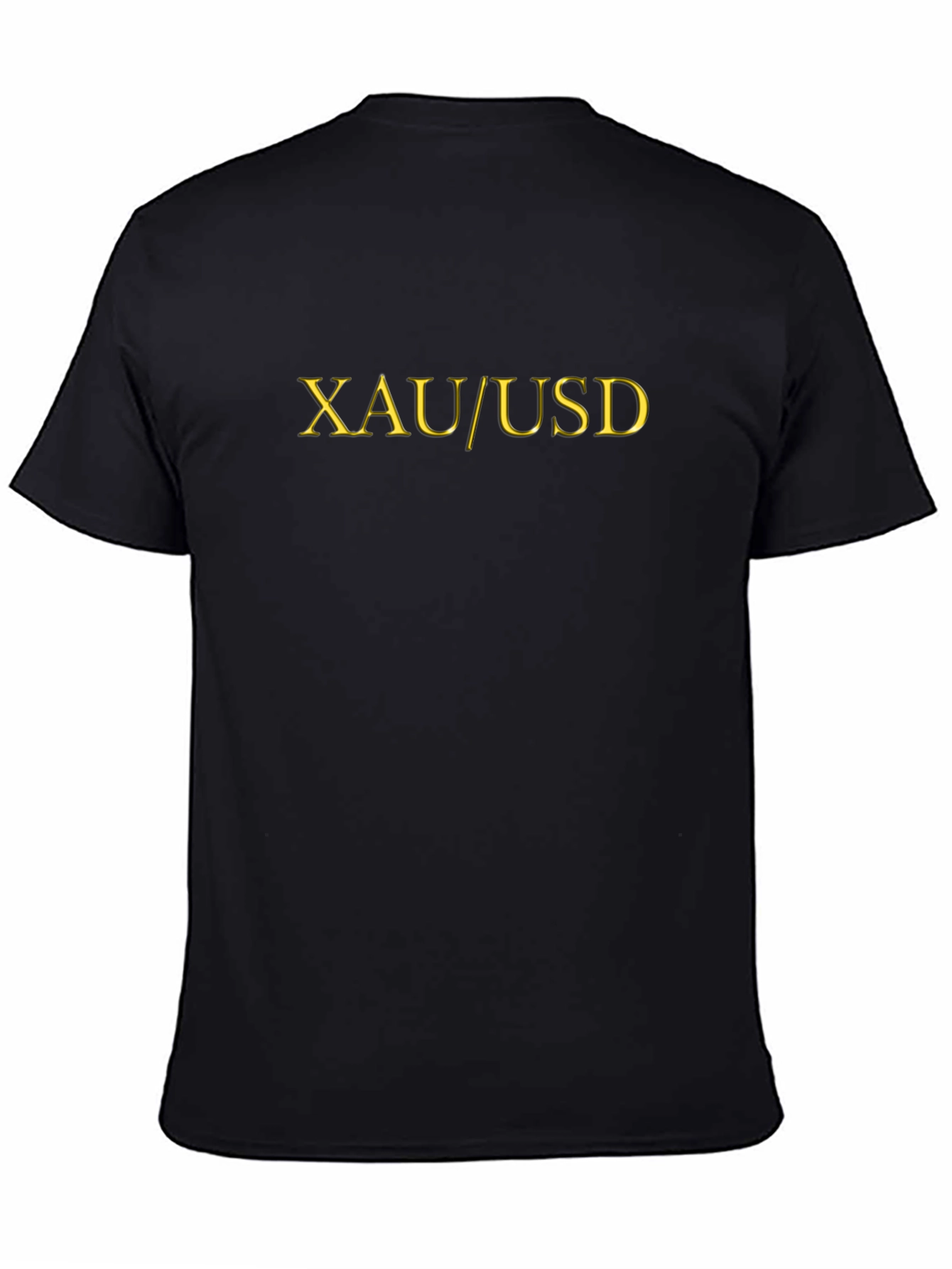 XAU/USD Gold Trading T-Shirt - Black