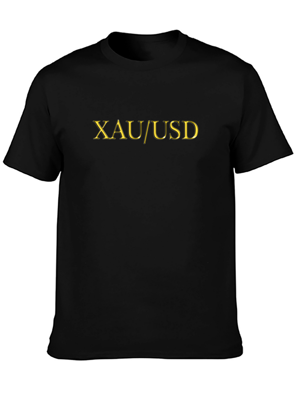 XAU/USD Gold Trading T-Shirt - Black