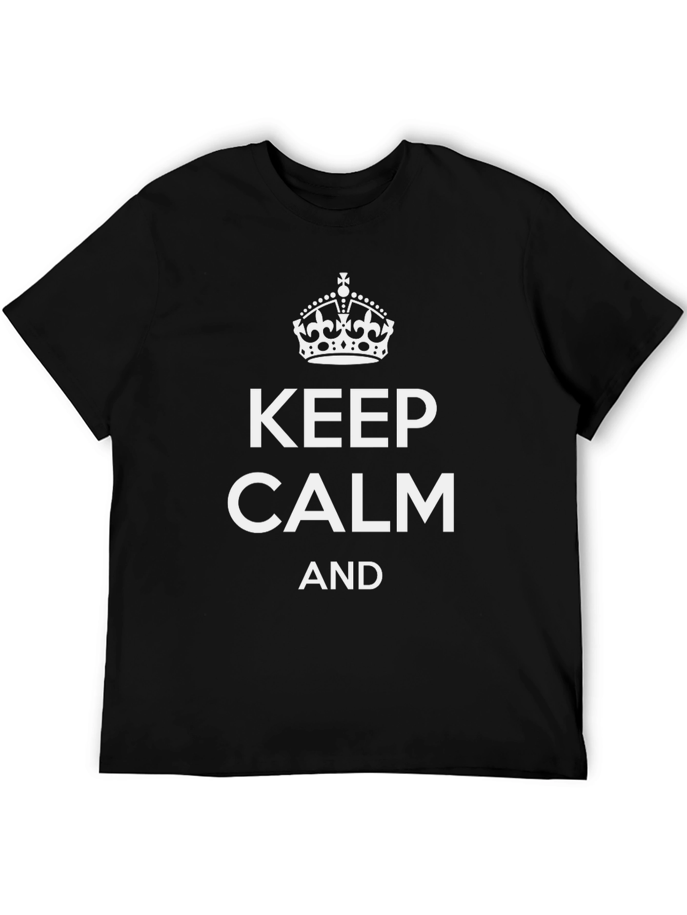Keep Calm Graphic T-Shirt - Relaxed Fit