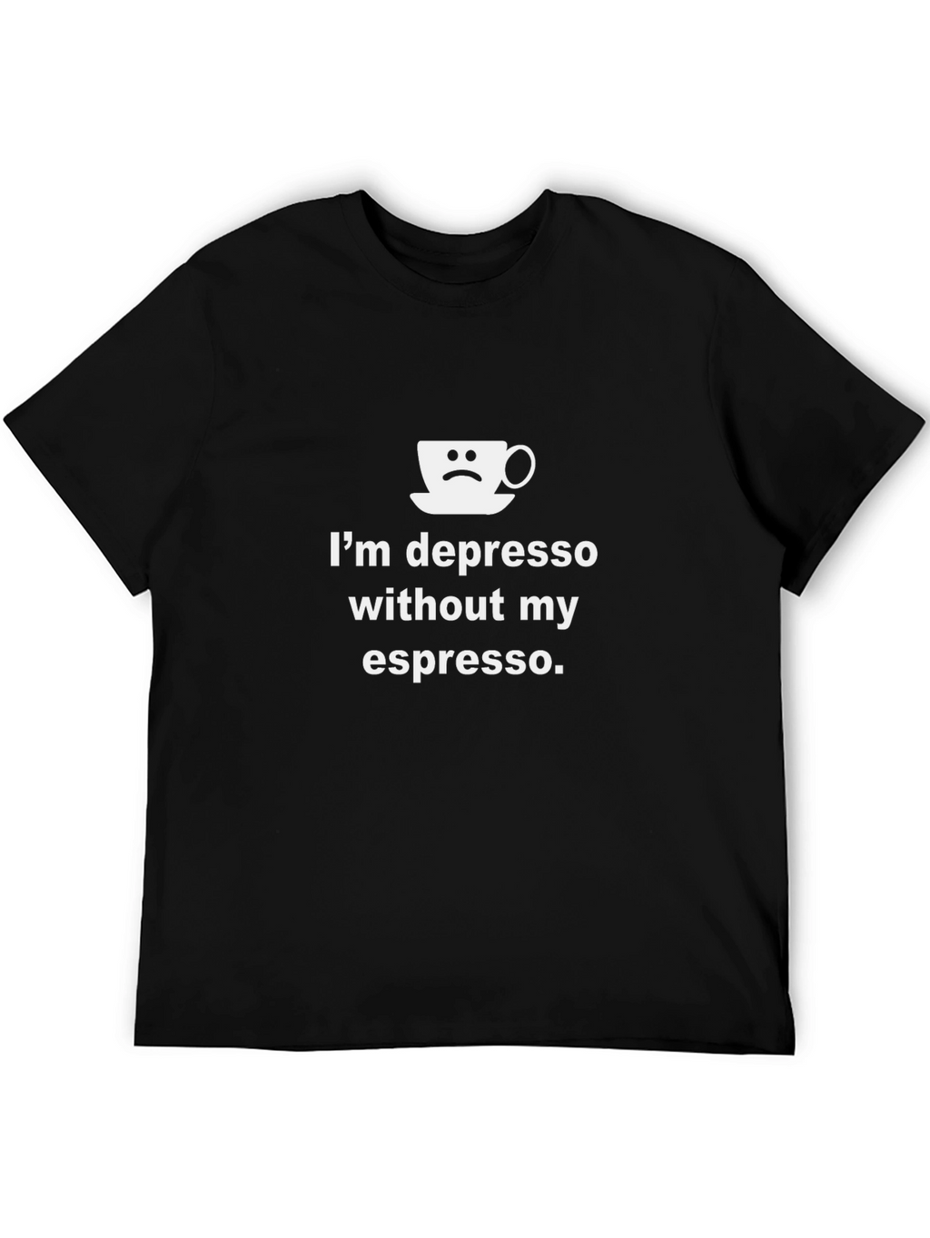 Depresso Espresso Black T-Shirt