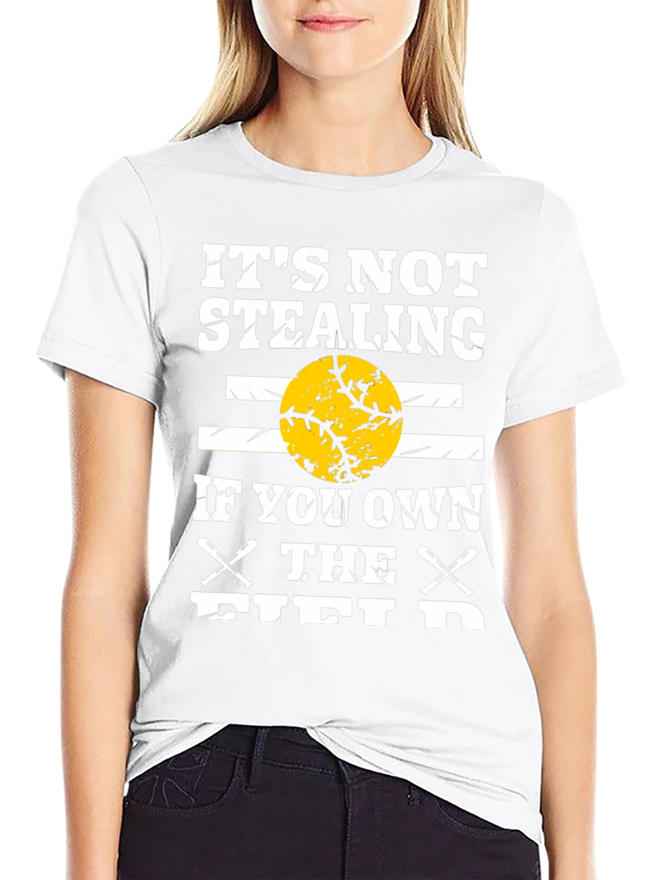 Its Not Stealing Baseball Graphic T-Shirt