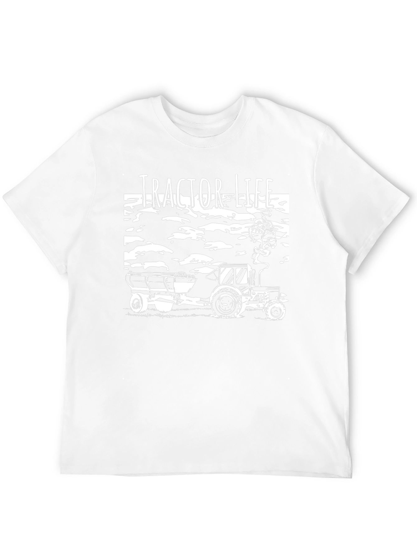 Tractor Life Graphic Tee - Farm Lovers T-Shirt