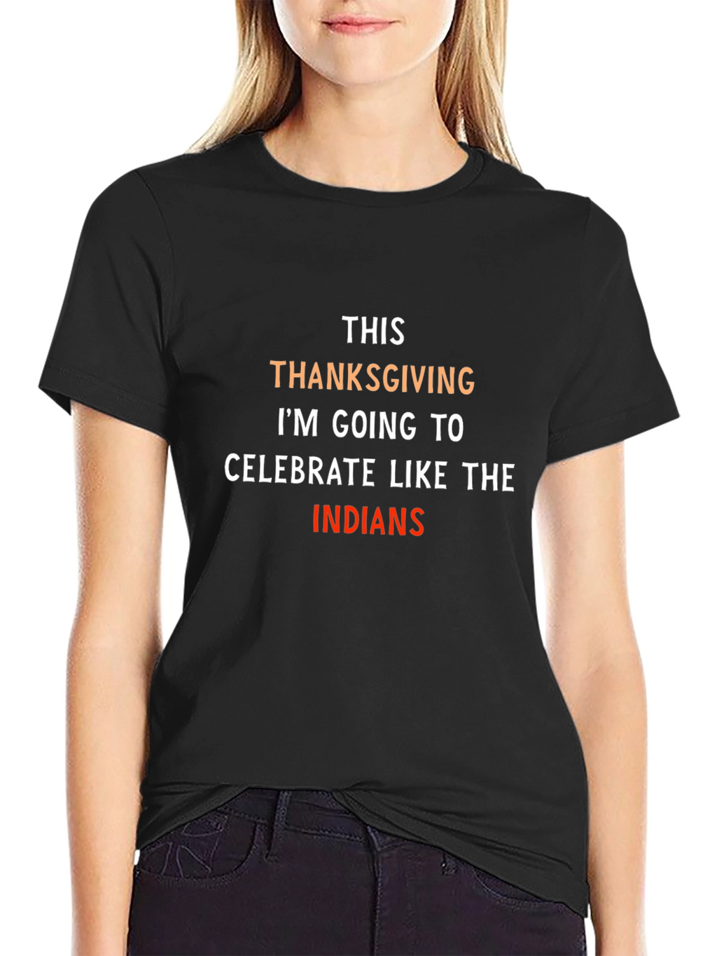 Thanksgiving T-Shirt: Celebrate Like the Indians