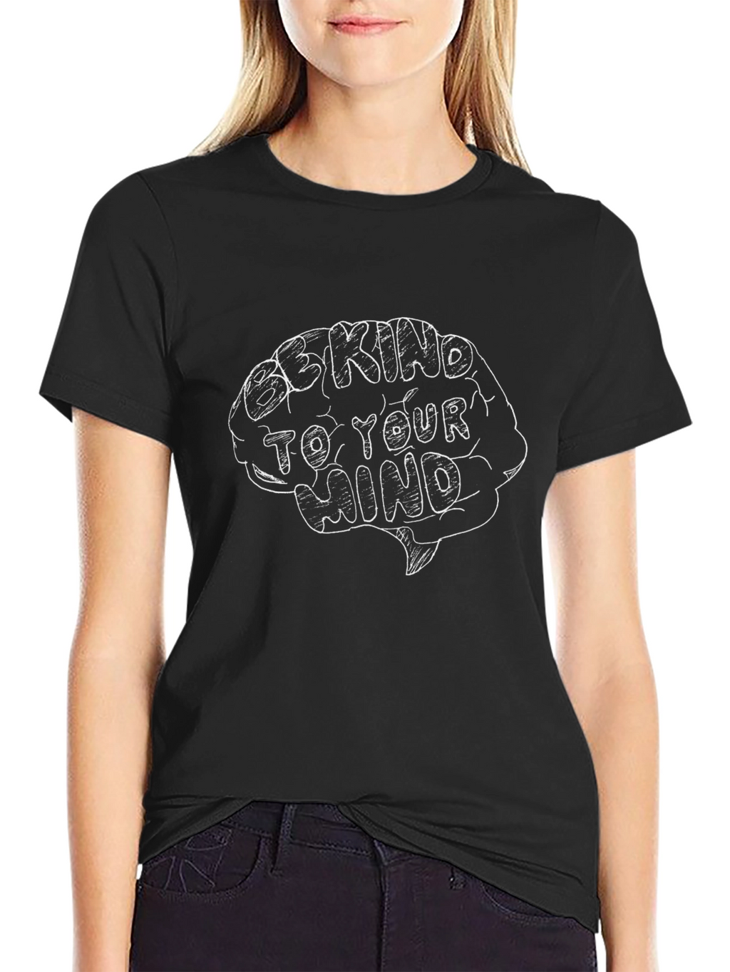 Be Kind To Your Mind Brain Tee