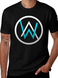 Alan Walker Logo Black T-Shirt