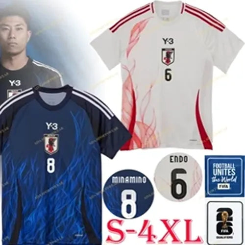2024/25 Japan Y-3 White Special Edition Fans Jersey Detail 2