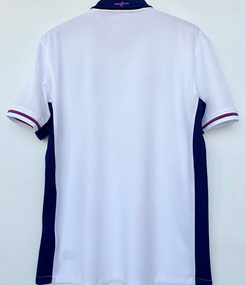 2024/25 England 1:1 Quality Home White Fans Soccer Jersey Back