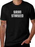 Sirian Starseed Black T-Shirt