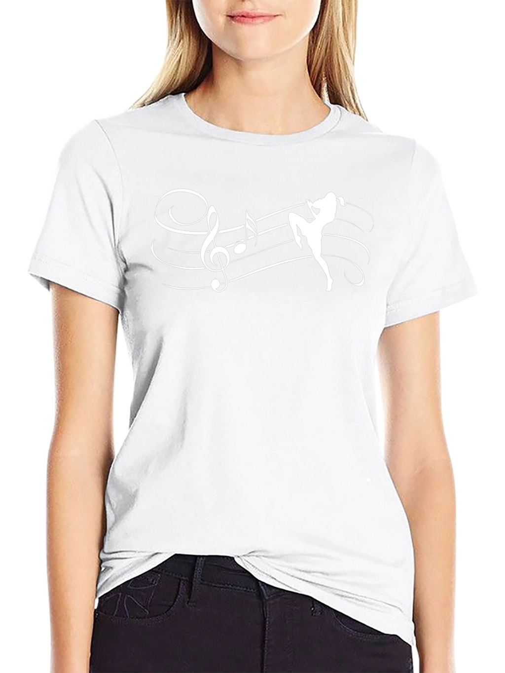 Musical Kickboxing Black T-Shirt - Unique Design