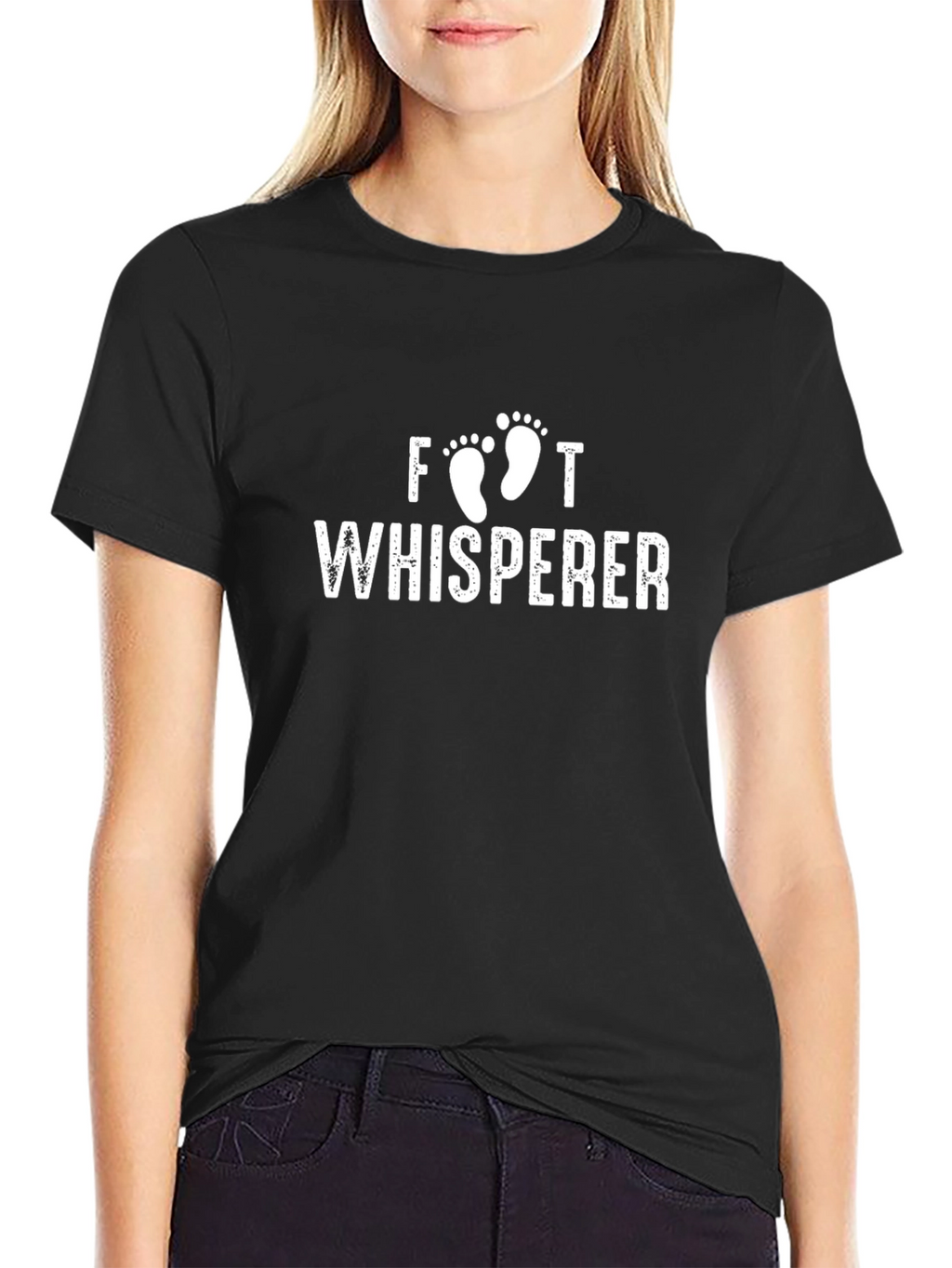 Foot Whisperer Funny Graphic T-Shirt